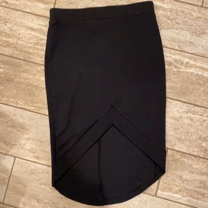 Black pencil skirt! Worn once!